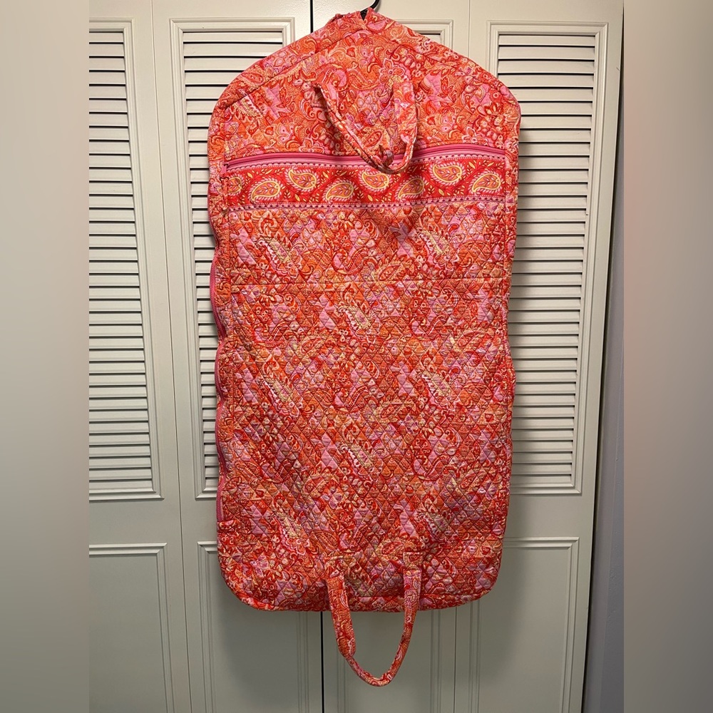 Vera Bradley Folding/Hanging Garment Bag In Paisley S… Gem